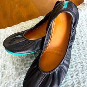 Black Leather Tieks
